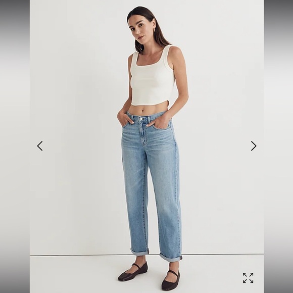 NWT MADEWELL The Slouchy BoyJean in Rubyvale Wash Size 23 - Picture 1 of 13